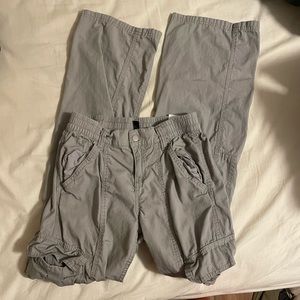2 PAIRS WIDE LEG CARGO PANTS